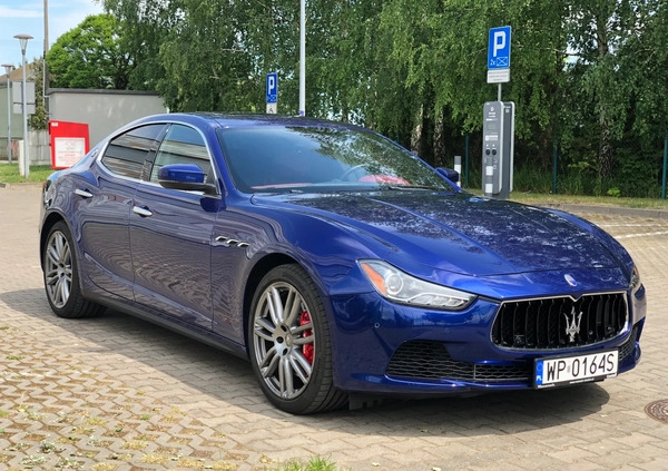 Maserati Ghibli cena 135000 przebieg: 33000, rok produkcji 2016 z Płock małe 232